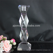 Wholesale mariage haute table décoration cristal verre bougeoir